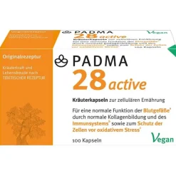 Padma 28 active Kapseln, 100 St> Vitamin C (Ascorbinsäure)