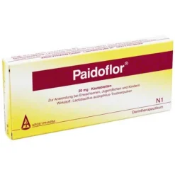 Paidoflor Kautabletten, 20 St> Durchfallmittel