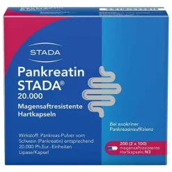 Stada Pankreatin ® 20.000, 200 St> Verdauung|Medikamente Gegen Blähungen