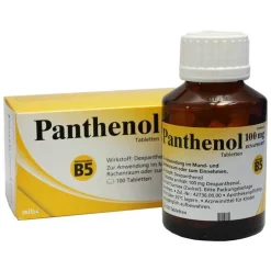 Jenapharm Panthenol 100 mg Tabletten, 100 St> Prophylaxe|Halsschmerztabletten