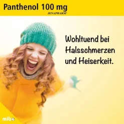 Jenapharm Panthenol 100 mg Tabletten, 100 St> Prophylaxe|Halsschmerztabletten