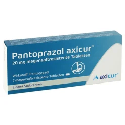 axicur Pantoprazol ® 20 mg Tabletten , 7 St> Sodbrennen Medikamente|Pantoprazol