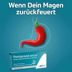axicur Pantoprazol ® 20 mg Tabletten , 14 St><noscript><img width=