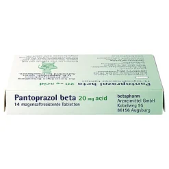Pantoprazol beta 20 mg acid magensaftresistent Tabletten, 14 St