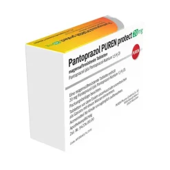 Puren Pantoprazol protect 20 mg magensaftresistent Tabletten , 14 St><noscript><img width=
