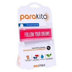 Para Kito Mückenschutz Armband Erwachsene fuchsia, 1 St> Mückenschutz