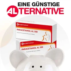Aliud Pharma PARACETAMOL AL 500 Tabletten, 20 St><noscript><img width=