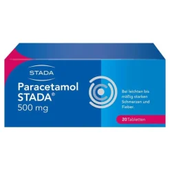 Stada Paracetamol ® 500 mg Tabletten, 20 St> Paracetamol|Kopfschmerztabletten
