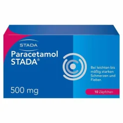 Paracetamol STADA® 500 mg Zäpfchen, 10 St