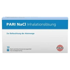 Pari Nacl Inhalationslösung Ampullen, 10X5 ml>Kinder Inhalate Kinder|Inhalate