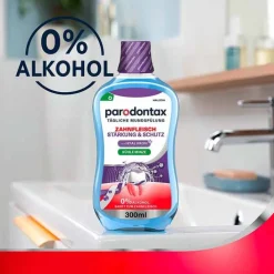 Parodontax Zahnfleisch Stärkung & Schutz Mundspülung, 300 ml><noscript><img width=