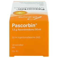 Pascorbin 7,5 g Ascorbinsäure / 50ml Injektionslösung, 50 ml