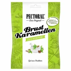 Pectoral Brustkaramellen zuckerfrei, 60 g