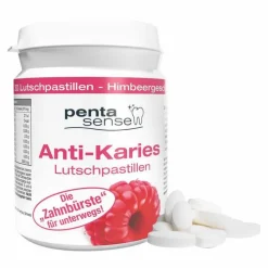 Penta-Sense Anti-Karies Lutschpastillen Himbeere, 30 St> Sonstige Zahnpflegeprodukte