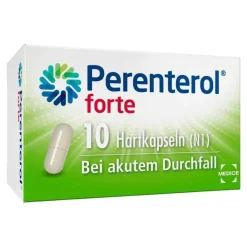 Perenterol® forte 250 mg bei akutem Durchfall & zur Vorbeugung, 10 St