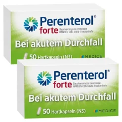 Perenterol® forte 250 mg bei akutem Durchfall & zur Vorbeugung, 2x50 St