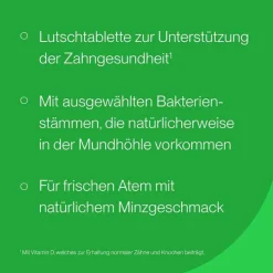 Nicapur Periopro + D Lutschtabletten, 30 St> Vitamin D (Colecalciferol)|Bakterienkulturen