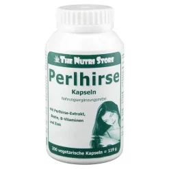 Perlhirse Kapseln veget. Kapseln, 200 St