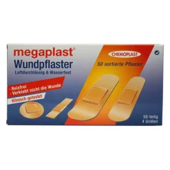Chemoplast Pflastersortiment 4fach sort, 50 St> Pflastersortimente