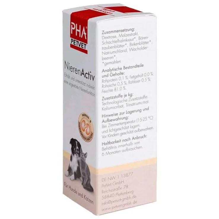 PHA Nierenactiv für Katzen Tropfen, 30 ml