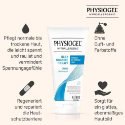 Physiogel Daily Moisture Therapy Creme für normale bis trockene Haut, 150 ml