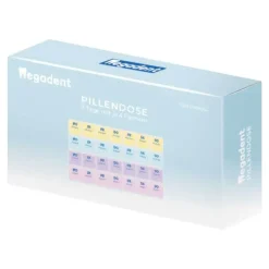 Pillendose 7 Tage + 4 Fächer je Tag Kunststoff, 1 St