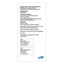 Polyvar YELLOW gegen Milben für den Bienenstock, 10 St> Produkte Für Bienenvölker