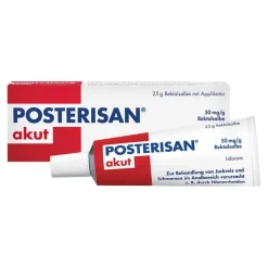 POSTERISAN akut 50 mg/g Rektalsalbe, 25 g