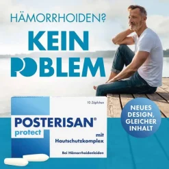 POSTERISAN protect Suppositorien, 10 St
