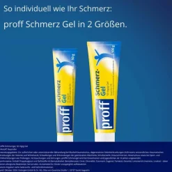 Proff Schmerzgel 50 mg/g, 100 g><noscript><img width=