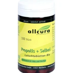 Propolis Salbei Lutschtabletten Bio, 100 St