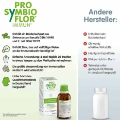 Pro-Symbioflor Immun mit Bakterienkulturen & Zink, 150 ml><noscript><img width=