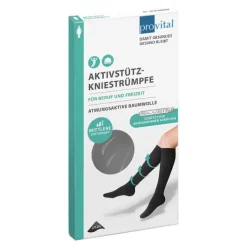 Provital Aktivstützkniestrümpfe Damen Größe 39 - 42 hellgrau, 2 St> Stütz- Und Reisestrümpfe