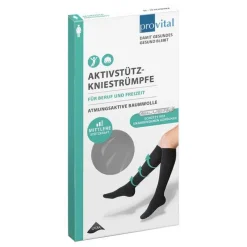 Provital Aktivstützkniestrümpfe Damen Größe 35 - 38 hellgrau, 2 St> Stütz- Und Reisestrümpfe