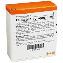 Heel Pulsatilla Compositum Ampullen, 10 St> Heel