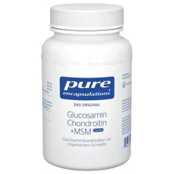 Pure Encapsulations Glucosamin+Chondroitin+MSM Kapseln, 60 St> Glucosamin-Chondroitin|Msm Schwefel