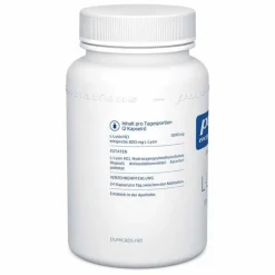 Pure Encapsulations L-Lysin Kapseln, 90 St><noscript><img width=
