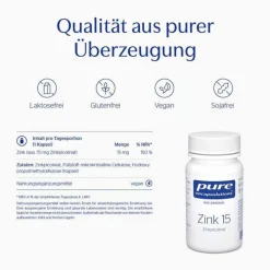 Pure Encapsulations Zink 15 Zinkpicolinat Kapseln, 180 St><noscript><img width=