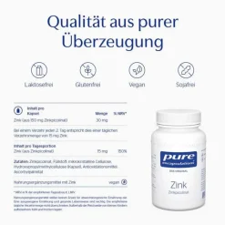 Pure Encapsulations Zink Zinkpicolinat Kapseln, 180 St