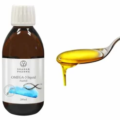 Pure Omega-3 Fischöl 4000 mg Shanab Pharma, 200 ml> Nahrungsergänzung