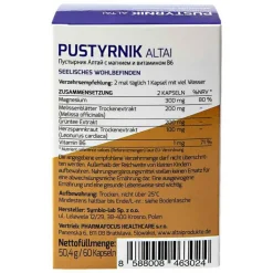 Altai Pustyrnik Kapseln, 60 St> Erschöpfung|Hirnleistung & Nerven