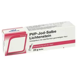 Pvp jodatum Salbe Lichtenstein, 25 g
