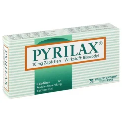 Pyrilax Suppositorien 10 mg, 6 St