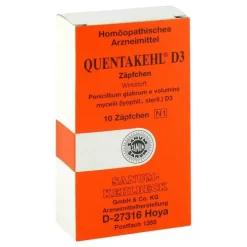 Quentakehl D 3 Suppositorien, 10 St