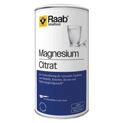 Raab Vitalfood Magnesiumcitrat Pulver, 340 g