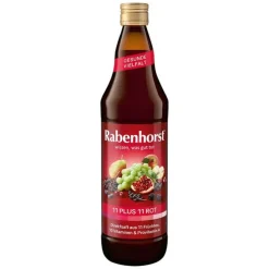 Rabenhorst 11 Plus 11 Multivitaminmehrfrucht Saft rot, 700 ml> Säfte