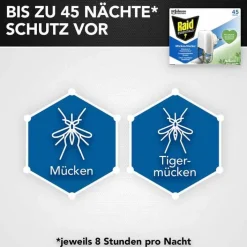 Raid Essentials Mücken-Stecker 45 Nächte , 32 ml> Mückenschutz