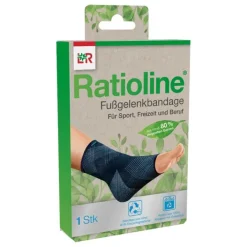 Ratioline Fußgelenkbandage Größe XL, 1 St> Fußbandagen
