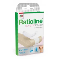 Ratioline® SENSITIV Pflaster 4 cm x 1 m, 1 St