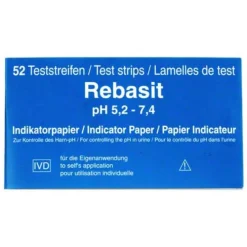 Rebasit Indikatorpapier, 1 P> Urinteststreifen